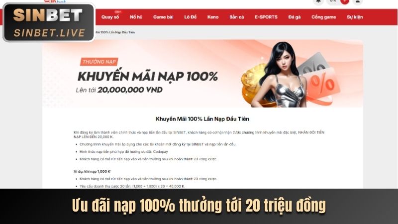 Khuyến mãi nạp tiền lần đầu Jun 88